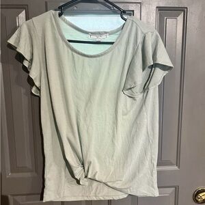 Hippie Rose Womens Mint Green
Short Sleeve Blouse T-Shirt Top Size Large